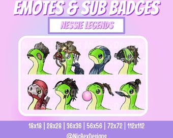 Apex Legends Twitch Sub Badges / Bit badges / Streamer / Youtube / Cheer Badges/ Subscriber Badges / Evolution / Sub Badges / Nessie / Apex