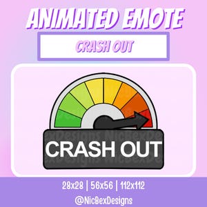 Emote animata Crash Out Twitch / Streamer / Emote Rage / Emote Stream Crash Out / Vtuber / Emote Crash Out / Emote Stream Rage / Inclinato