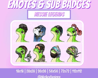 Apex Legends Twitch Sub Badges / Bit badges / Streamer / Youtube / Cheer Badges/ Subscriber Badges / Evolution / Sub Badges / Nessie / Apex
