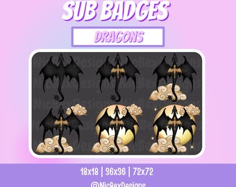 Badge Dragon Sub / Badge Reading / Youtube / Whimsical Stream / Twitch / Badge Book Sub / Badge Fantasy Sub / Romantasy / Badge Stream