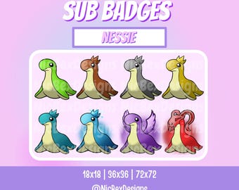 Apex Legends Twitch Sub Badges / Bit badges / Streamer / Youtube / Cheer Badges/ Subscriber Badges / Evolution / Sub Badges / Nessie / Apex