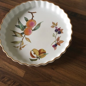 Royal Worcester Flan Dish, Quiche , Pie or Tart Dish.