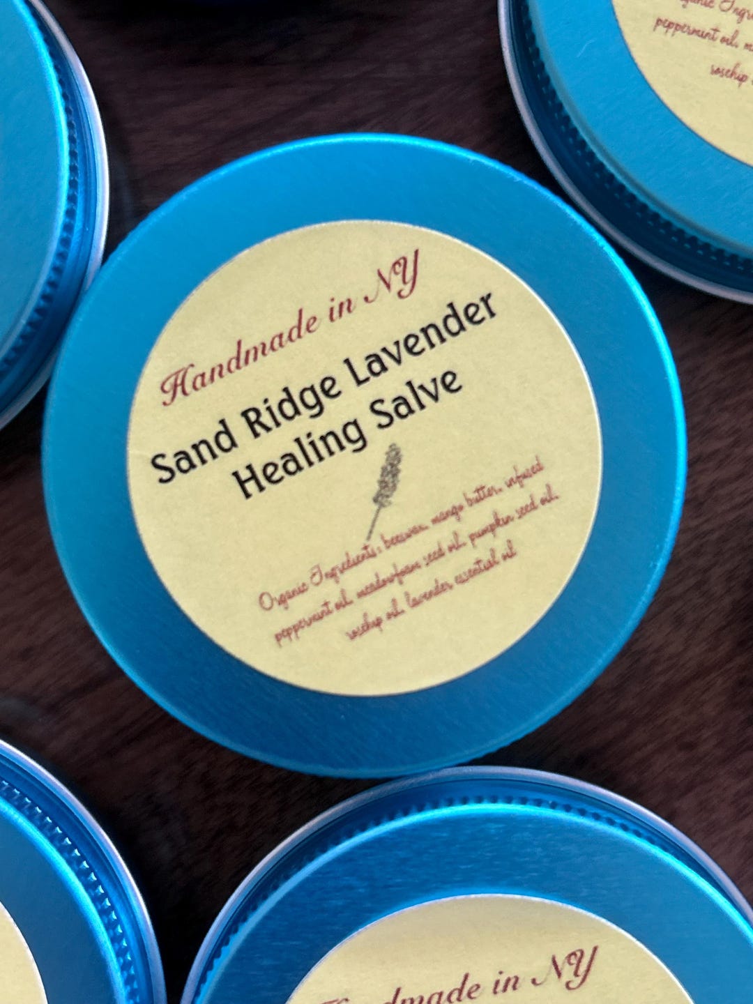 Heeling Ridge Sand Ridge Lavender Healing Salve: Organic Beeswax & Mint - Etsy
