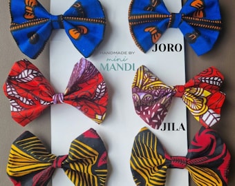 Ankara African Print Baby Bow | Hair Clip or Nylon Headband