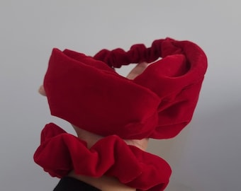Handmade Twisted Velvet Headband | Women's Hair Accessory