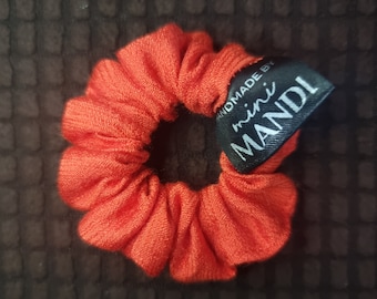 Mini Scrunchies | Kids Hair Ties, Orange & Purple