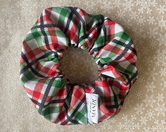 Plaid Scrunchie | Tartan Check Hair Accessory