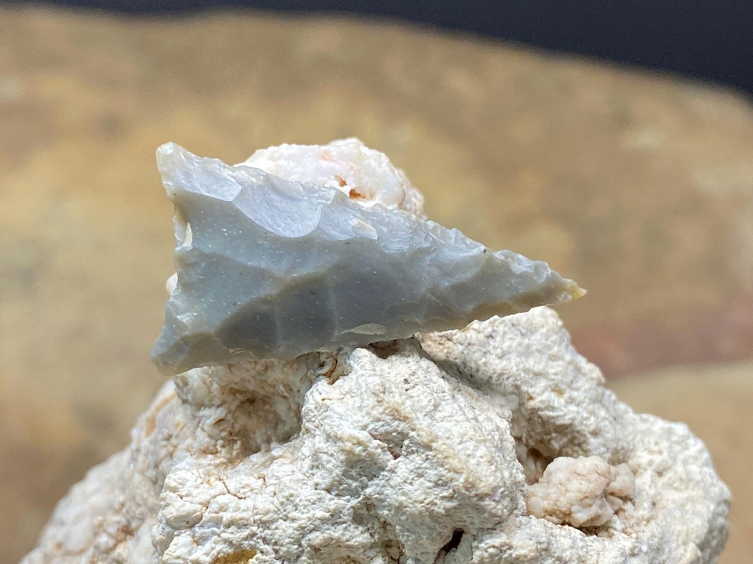 Very Nice Authentic Hamilton Triangle Projectile Point Arrowhead ...