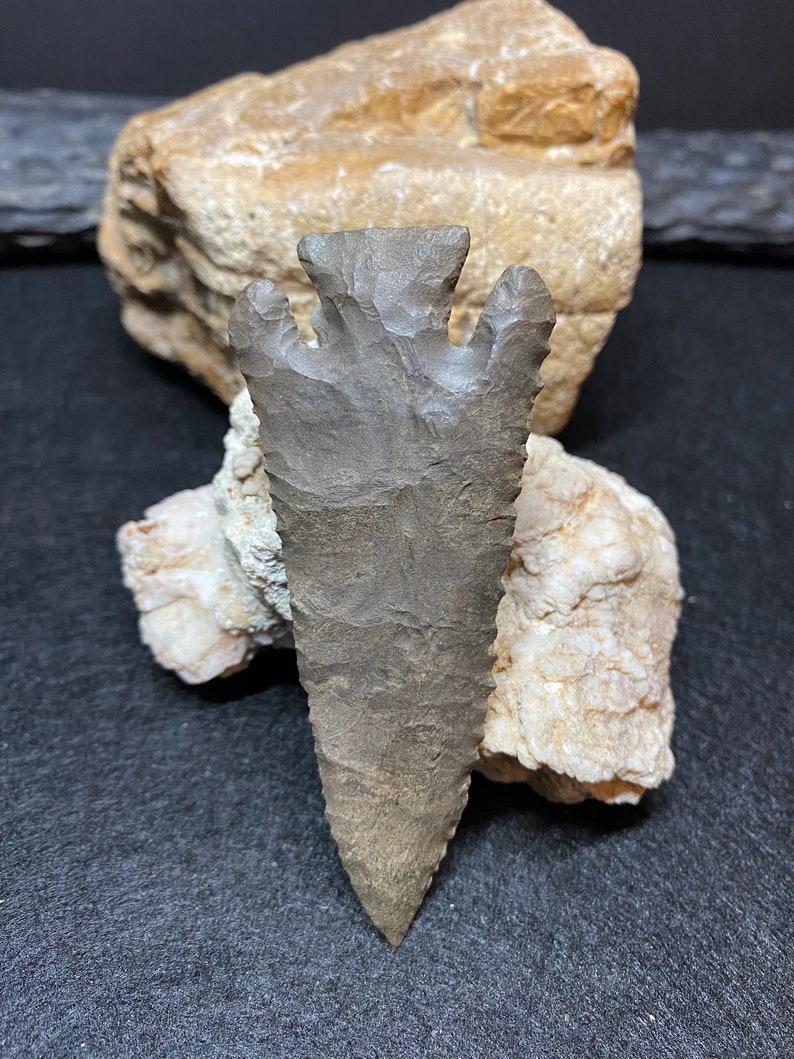 Authentic Lost Lake Arrowhead Projectile Point Artifact dover Etsy