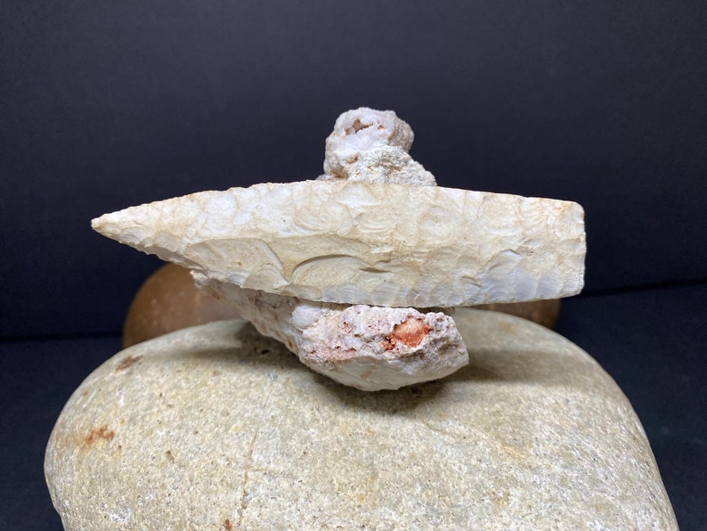 Nice Large 41/4 Authentic Agate Basin Lanceolate Projectile Point