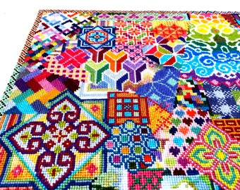 Endless Possibilities: Freestyle Cross Stitch Guide with Minimal Counting