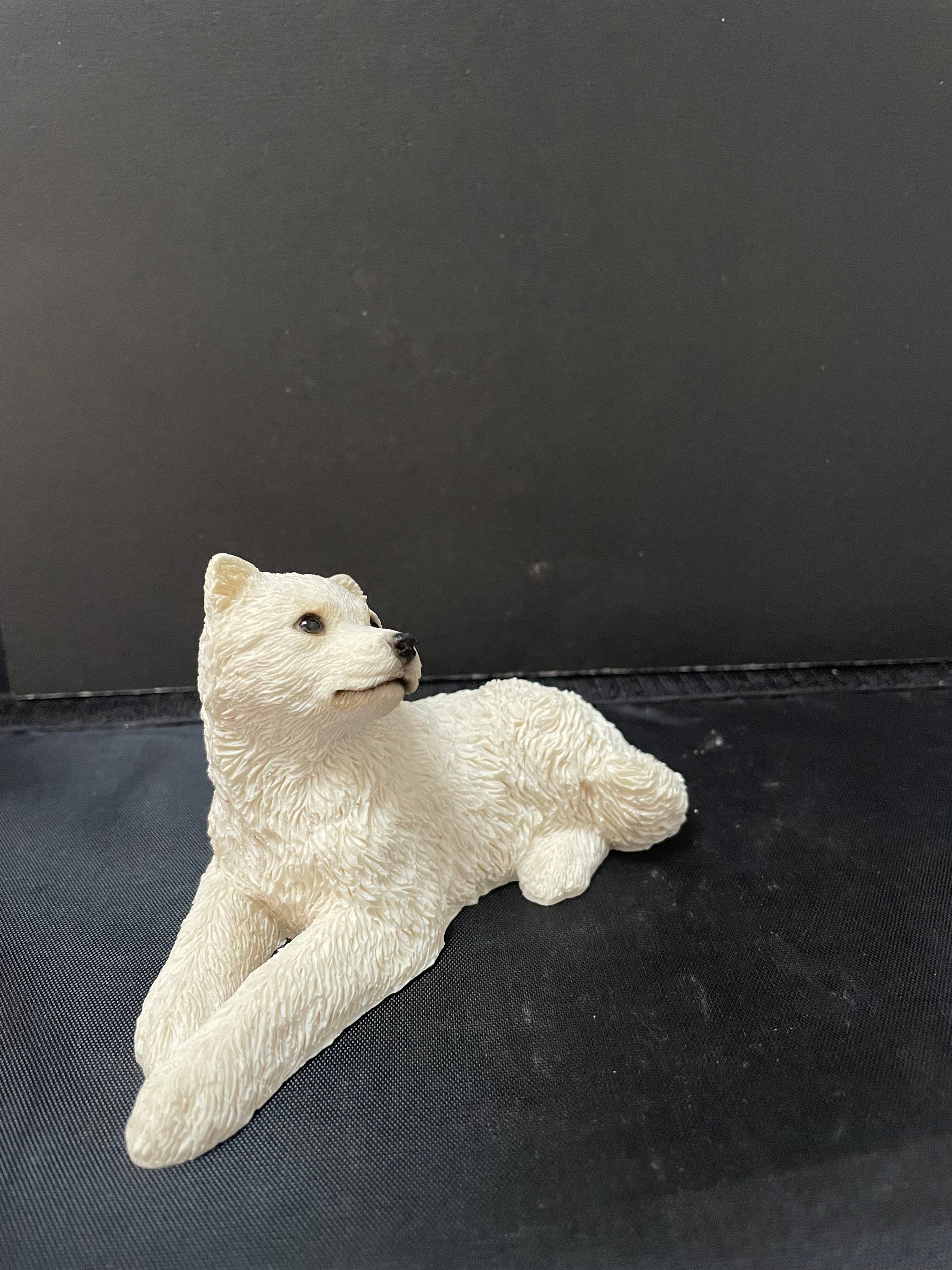 Samoyed Puppy Gift Ornament Model Figure Free UK Postage With ...