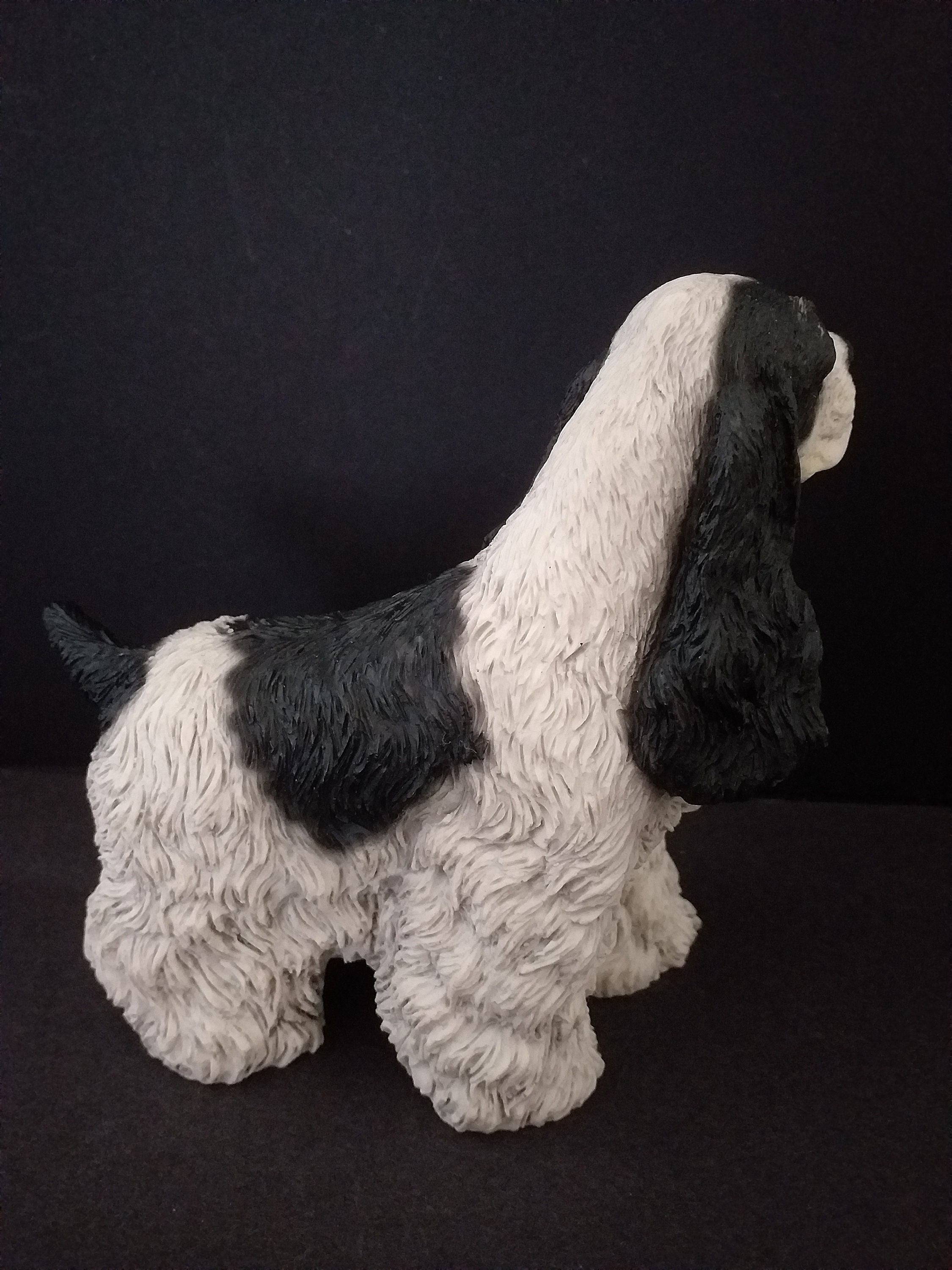 Cocker Spaniel Dog Figure Ornament Model Sculpture Hand Made - Etsy