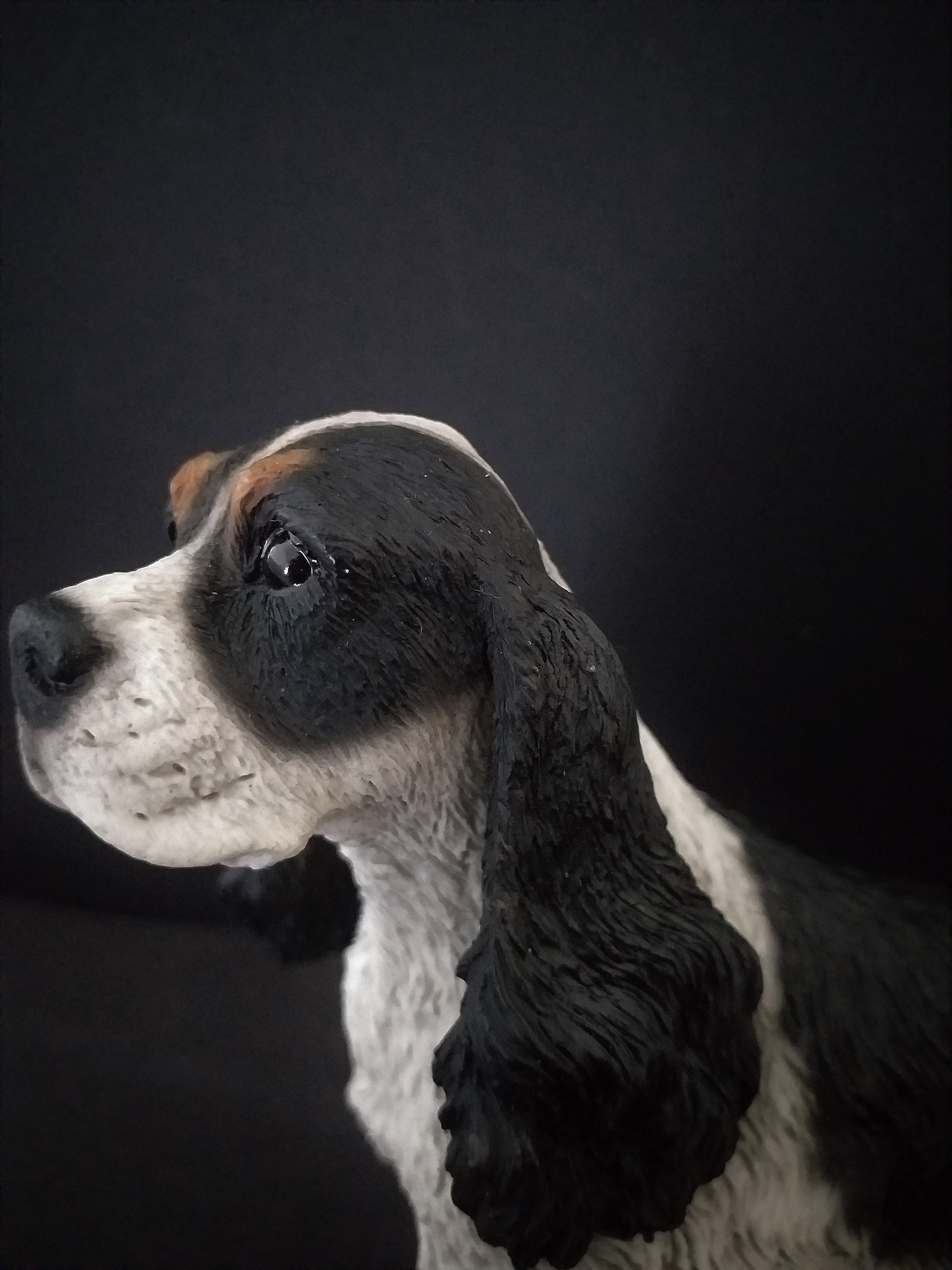 Cocker Spaniel Dog Figure Ornament Model Sculpture Hand Made - Etsy