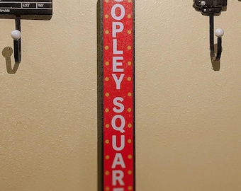Copley Square Theatre Marquee Sign | 3D Printed Fan Art