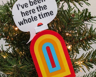 Game Changer Inspired Ornament | Podium | 3D Printed |Christmas Tree Ornament | Dropout TV/College Humor Fan | Sticker Add On Option