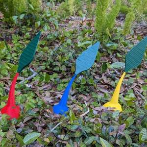 3D Printed Pikmin Figures - Gamer Decor, Set of 3