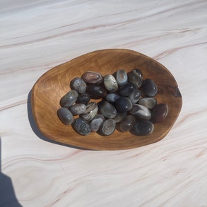 Banded Botswana Agate Tumbled Stone: Meditation Crystal