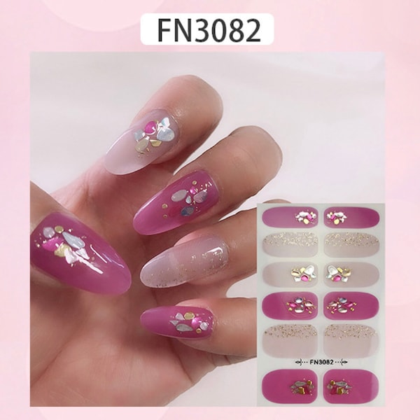 3D Nail Wraps | Nail Strips | Nail Stickers | Nail Art