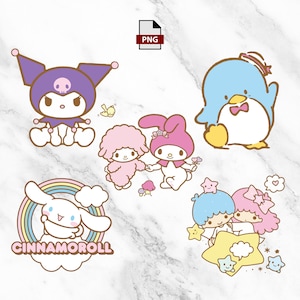 Poke png anime Cut Files for Cricut Instant Download