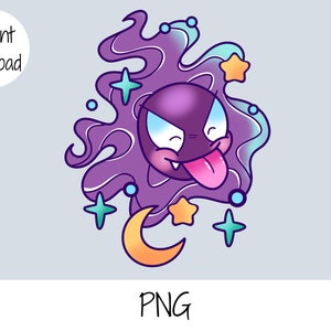 Poke png anime Cut Files pour Cricut Téléchargement instantané