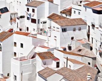 Casares España / Arte de pared / Imprimible / Impresión de arte de viaje escénico