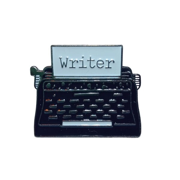 Pin's machine à écrire