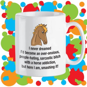 Horse Mug with funny Adult Humour