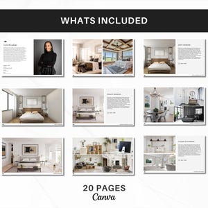 Modern Property Brochure | Real Estate Property Magazine| Open House Magazine | Realtor Home Brochure| Realtor Feature Sheet | Canva Realtor image 3
