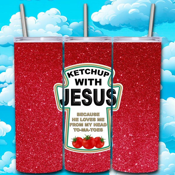 Glitter Ketchup Etsy