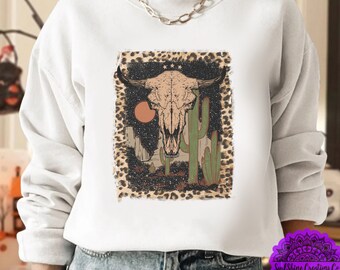 Western Sweater | Pustynia | Kaktus
