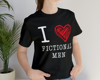 I Heart Fictional Men Tee