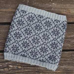 KNITTING PATTERN *Frost cowl* pattern for Norwegian knitted cowl