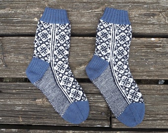 KNITTING PATTERN *Procyon socks* sockpattern for Norwegian knitted socks