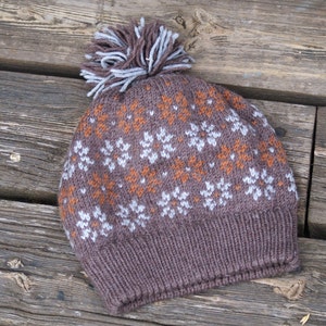KNITTING PATTERN *Sondre hat* pattern for Norwegian knitted hat