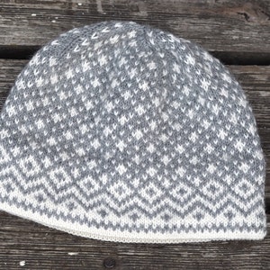 Knitting Pattern: Messier Hat, Norwegian Star Design (PDF Pattern)