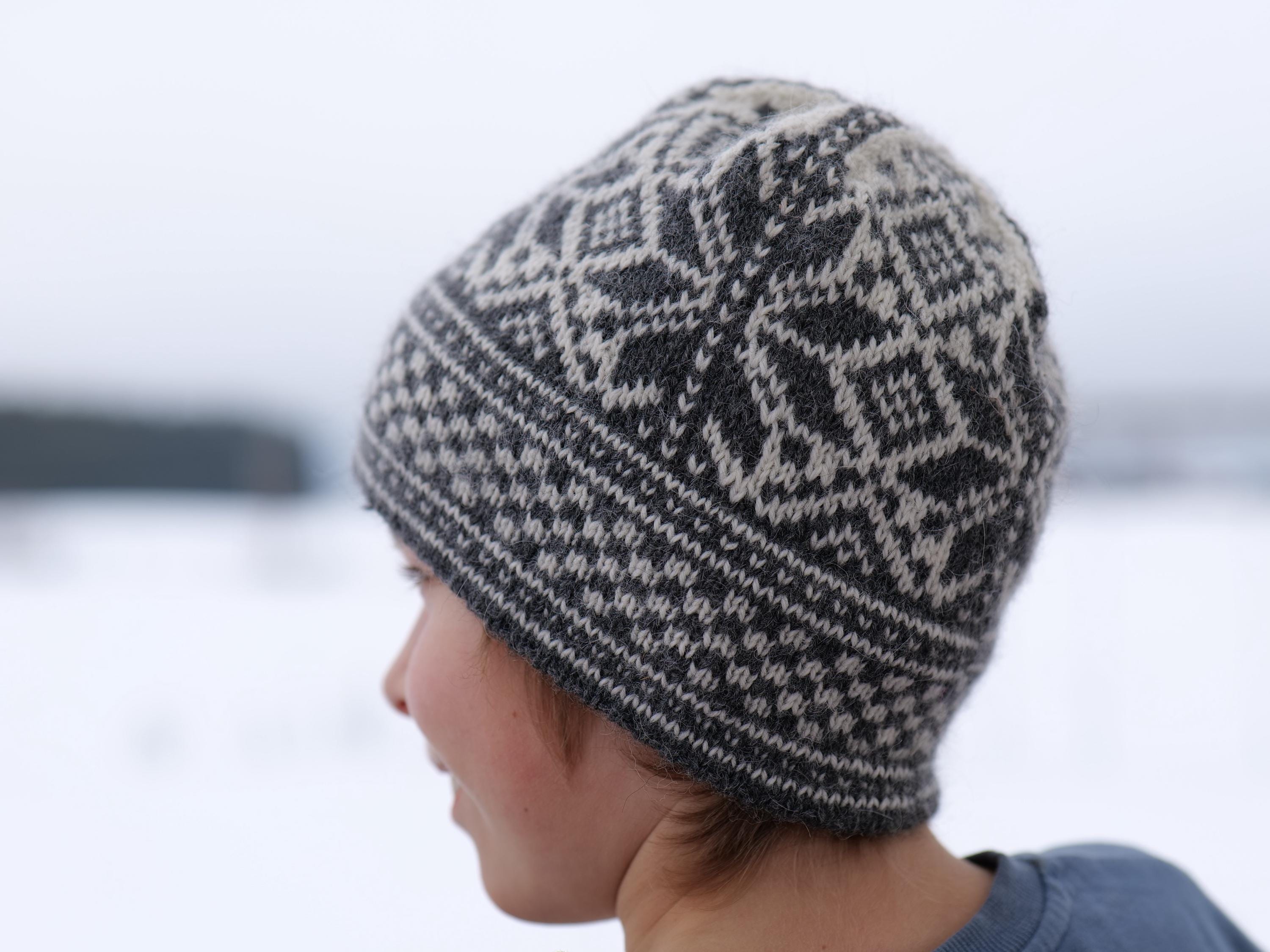 Blest Hat Knitting Pattern: Norwegian Selbu Star (PDF Pattern) - Etsy