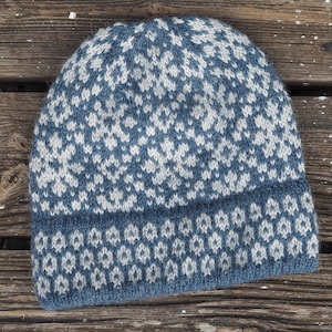 BREIPATROON *Frostmuts*-patroon voor Noorse gebreide muts