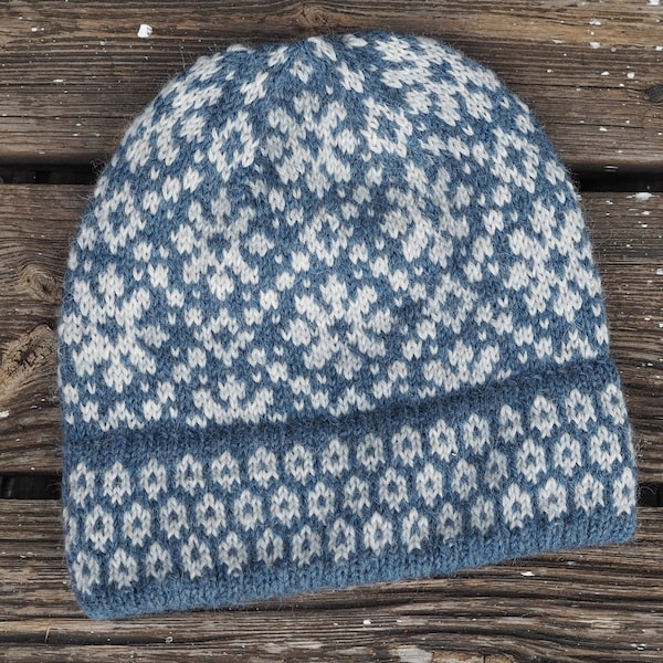 KNITTING PATTERN *Frost hat* pattern for Norwegian knitted hat