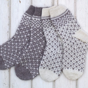 KNITTING PATTERN *Messier&#39;s socks* sockpattern for Norwegian knitted socks