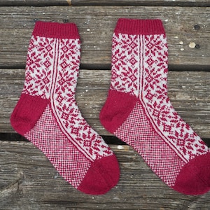 KNITTING PATTERN *Aldebaran socks* sockpattern for Norwegian knitted socks