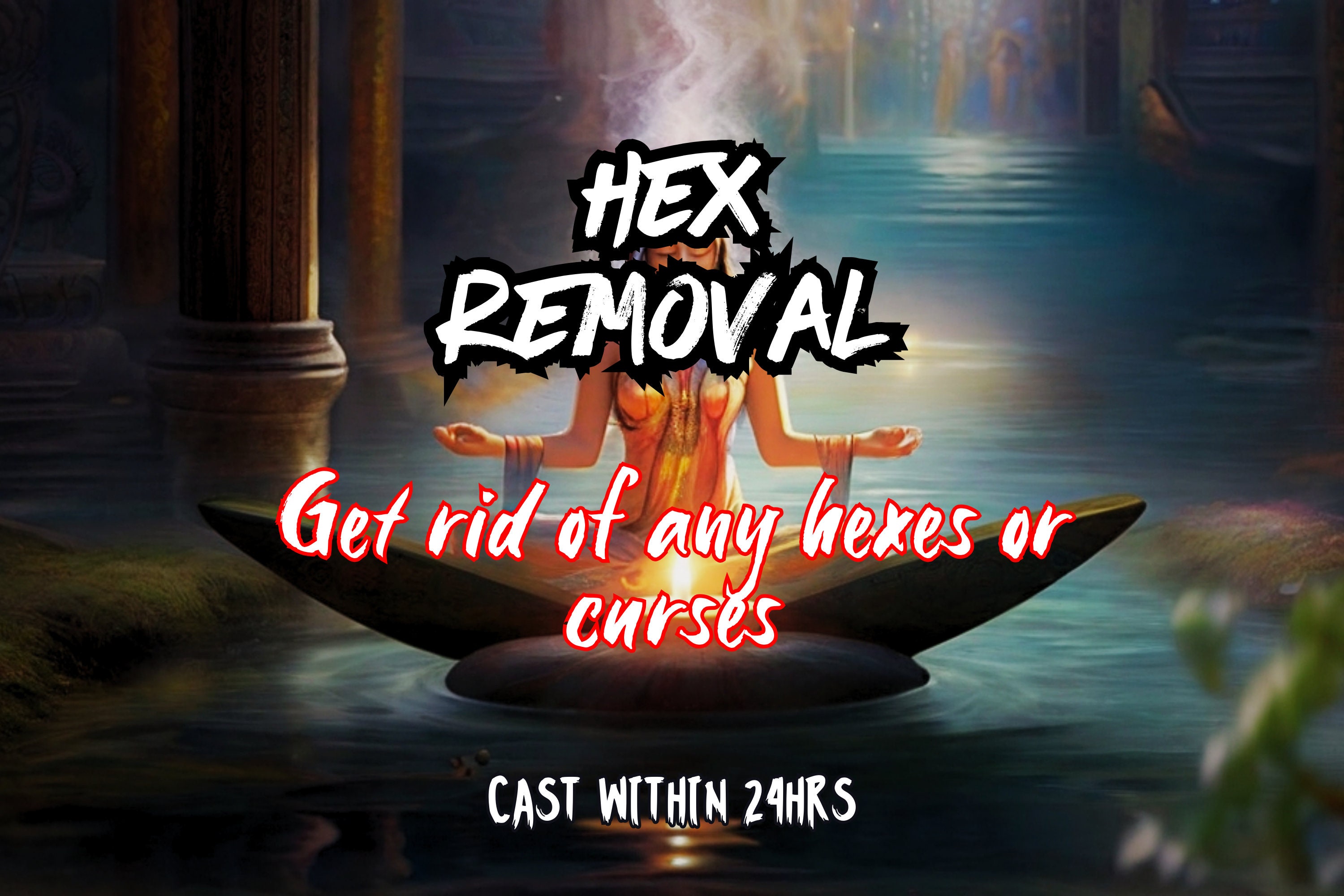 HEX REMOVAL, Curse Removal Spell, Cleanse and Protection Spell, Remove Curse and Banish evil Spell, Protect From Evil Spell