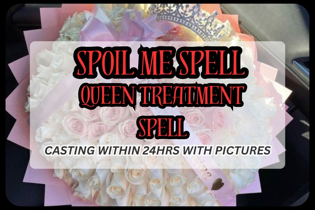 SPOIL ME SPELL Dark Magic Queen Spell Fast Permanent Results Etsy