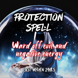 PROTECTION SPELL, Spiritual Protection Spell, Protection From Evil Spiritual Protection, Black Magic Protection Spell,