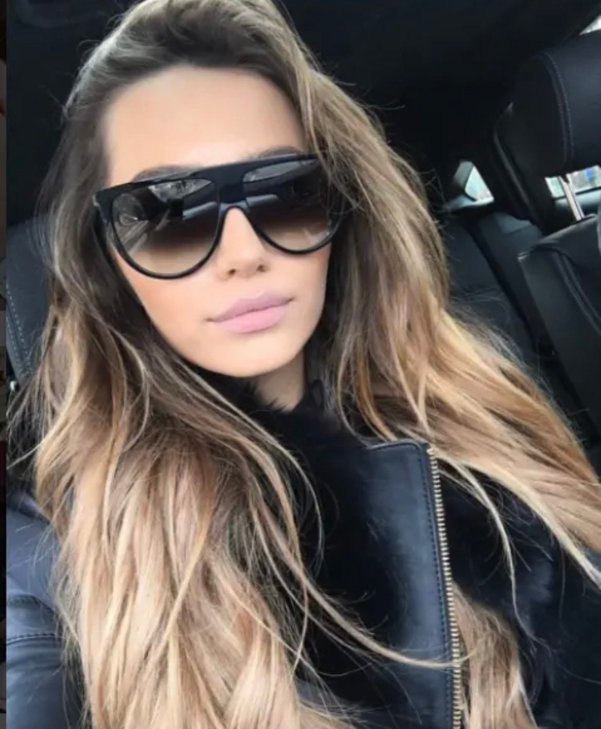 OVERSIZED Sunglasses Women Lady Flat Top Big Huge BOLD Gafas SHADZ @ $ 