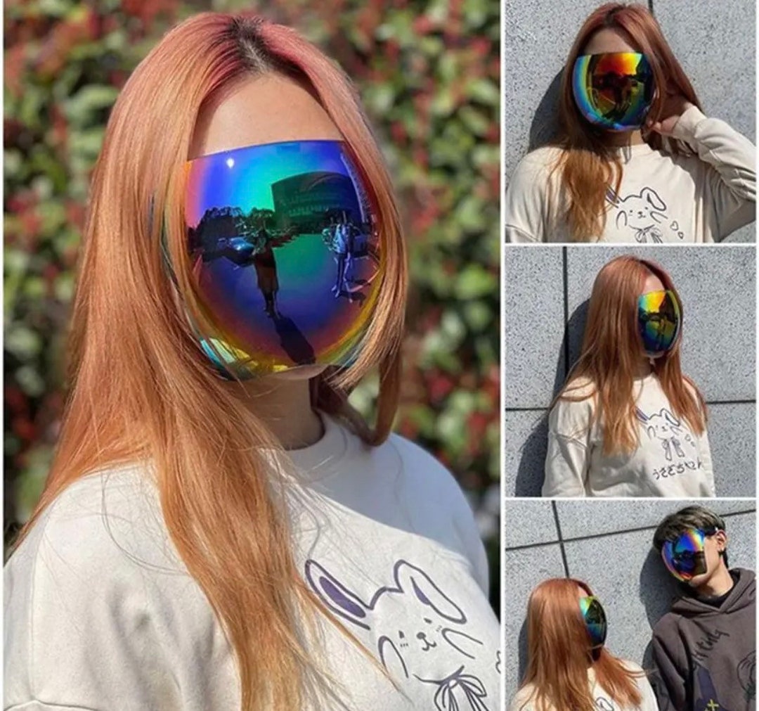 New Fashion Men's Asymmetric Sunglasses Square Irregular Funny Sunglasses  Ladies Trend Street Shoot Personality Accessories