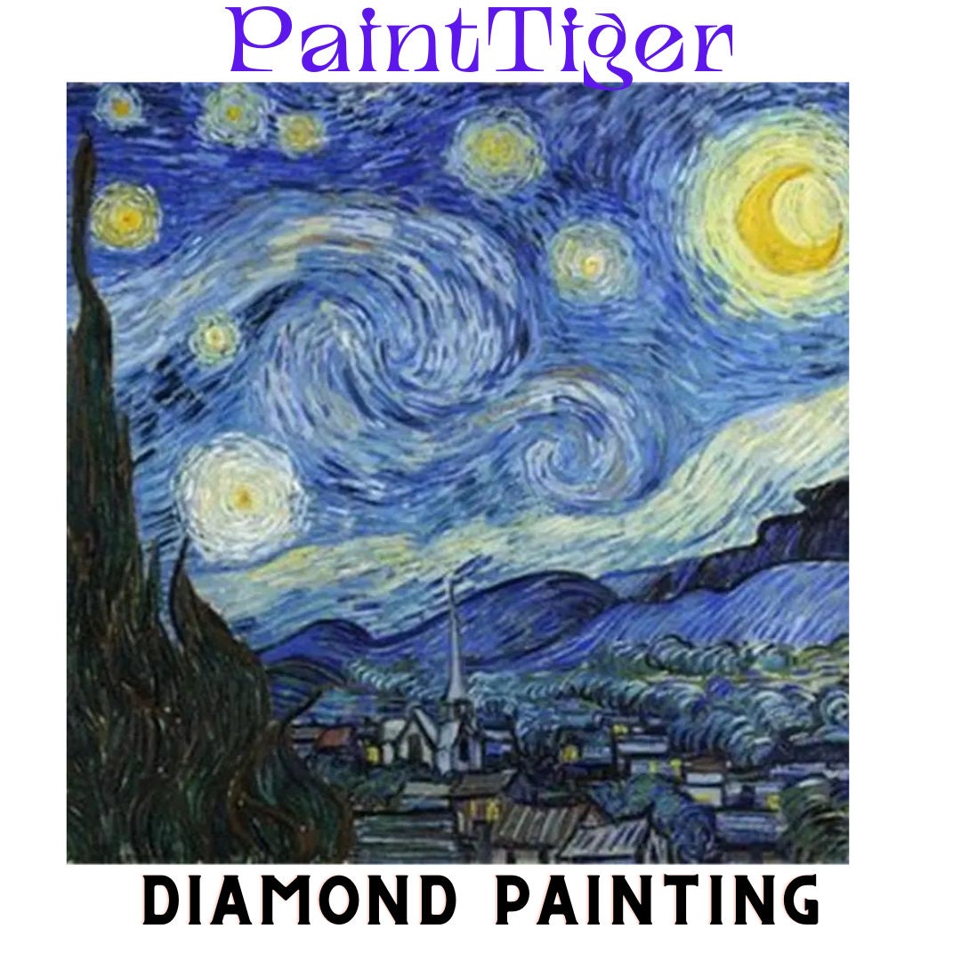 Diamond Dotz® Intermediate Starry Night Over the Rhone Diamond Art Painting  Kit