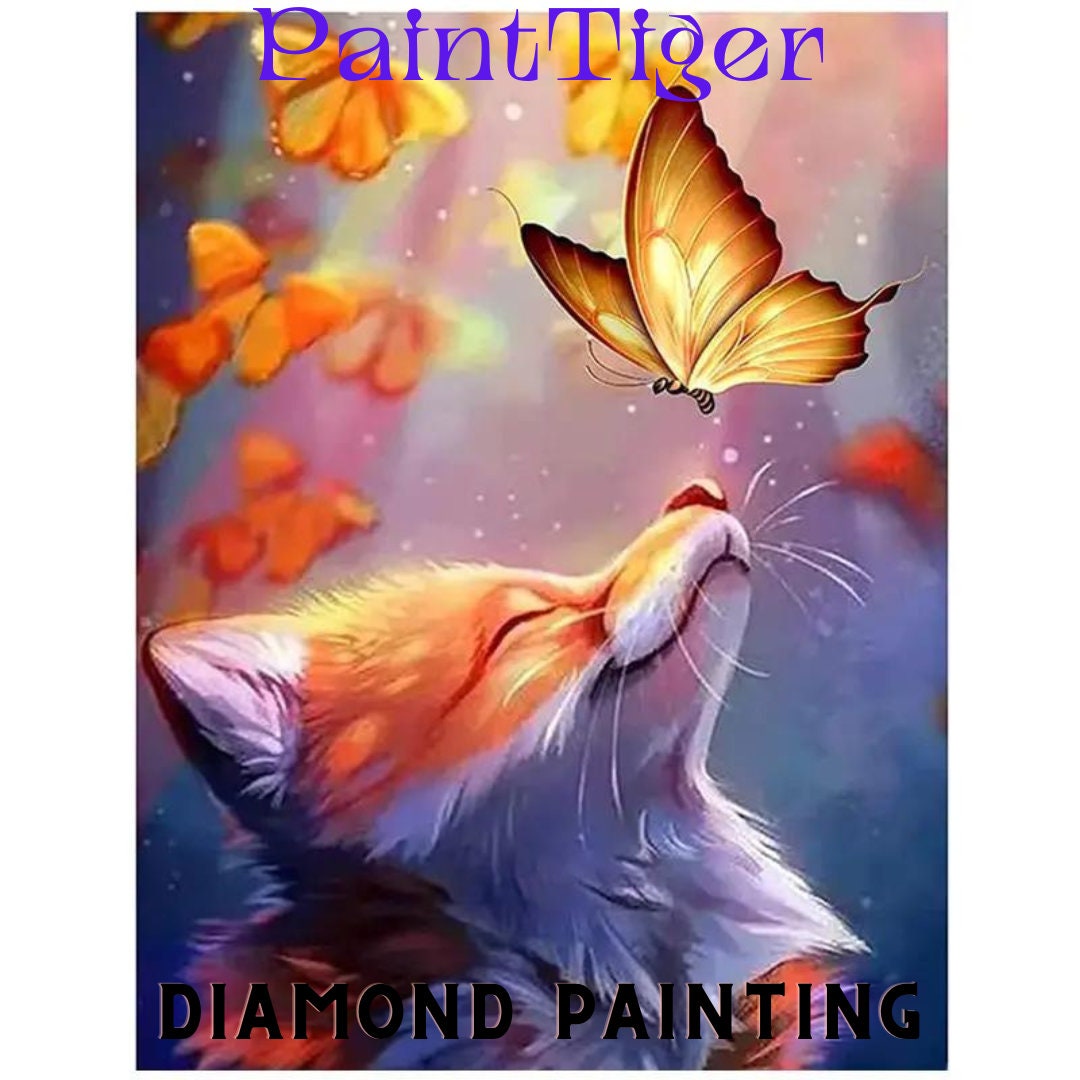 Miss Ginger Clever-Fox Diamond Painting Kit - Art by Sals – A