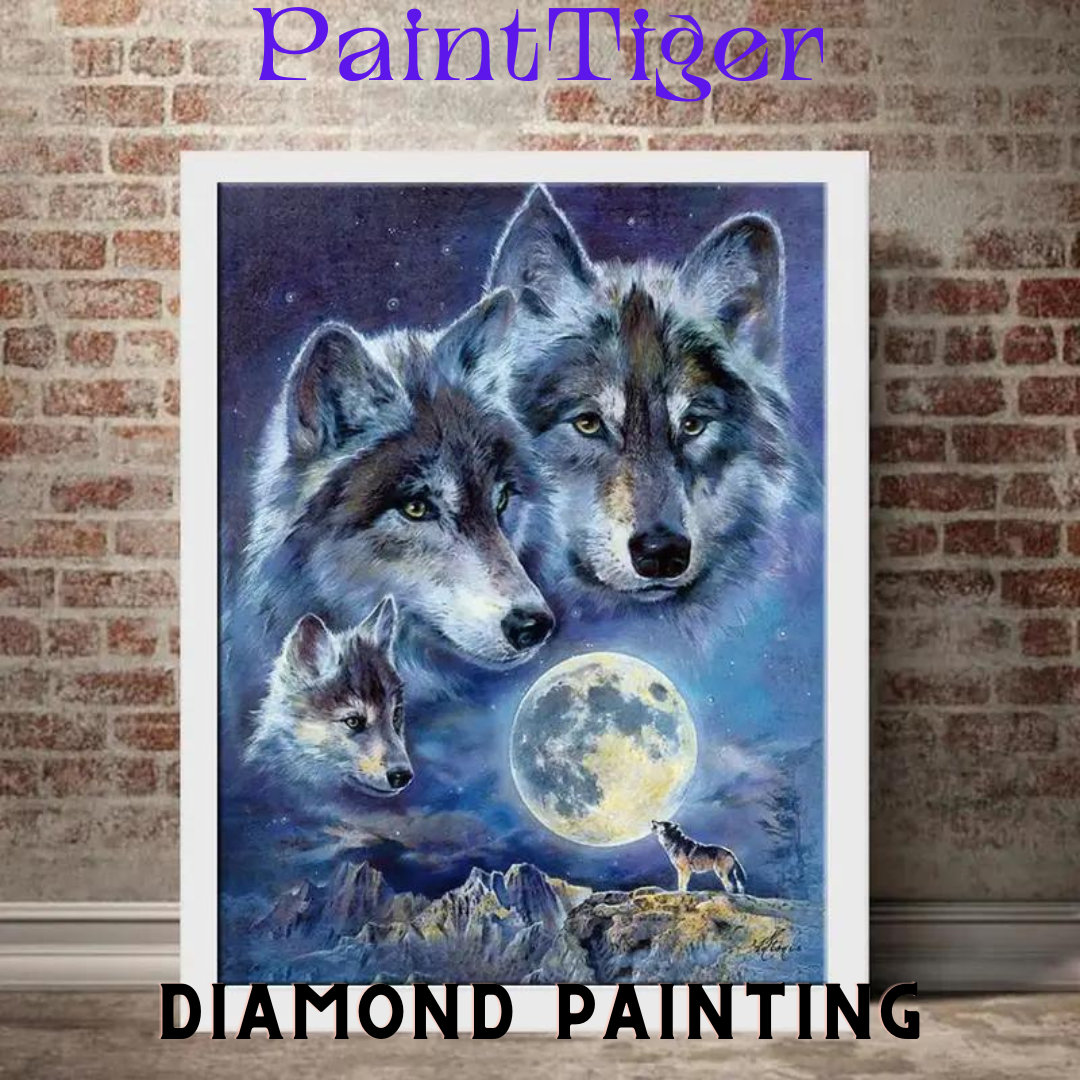 Diamond Dotz Dreamtime Wolf Diamond Painting