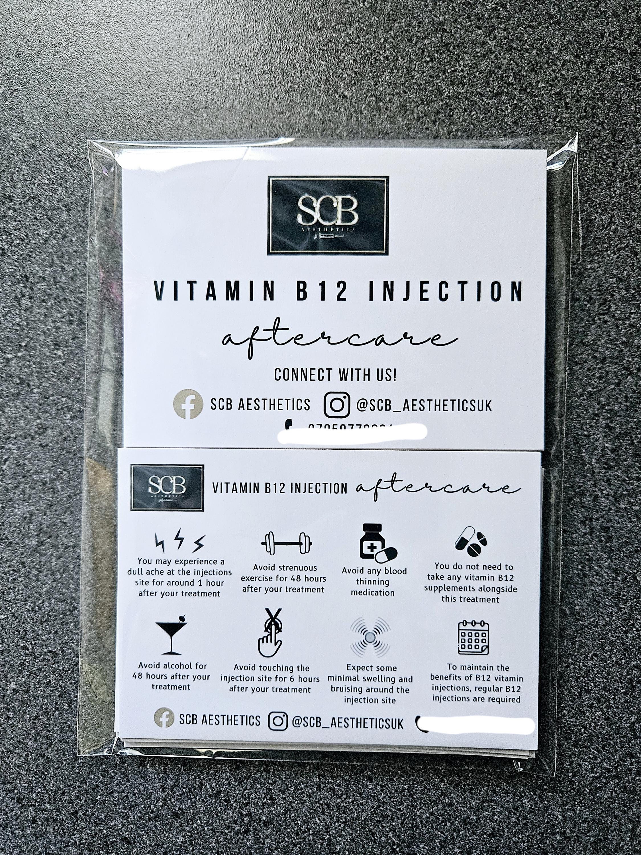 B12 Injection Poster - Etsy UK